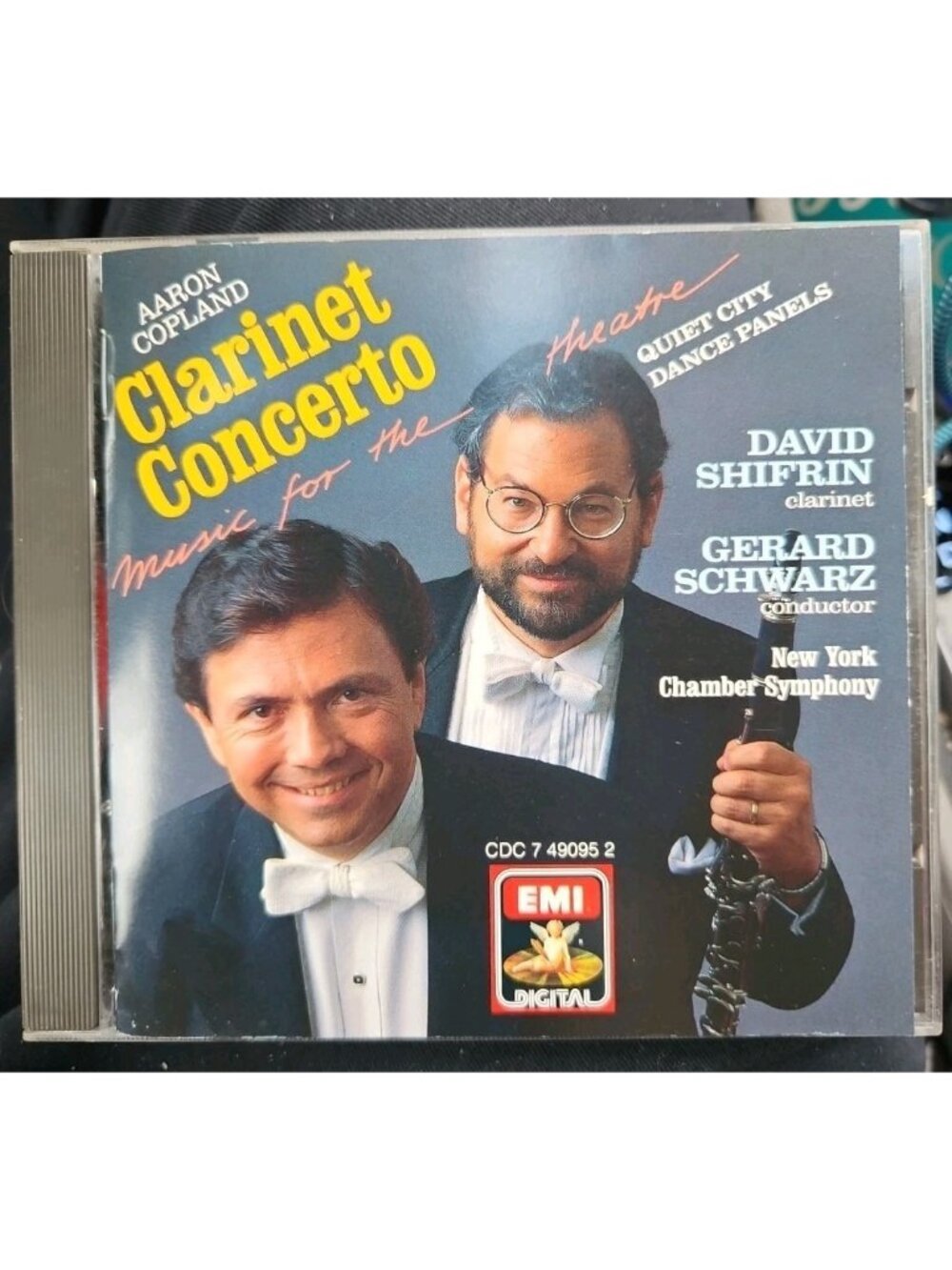 Copland: Clarinet Concerto, Qu by New York Chamber Symphony; Schwarz, Gerard...